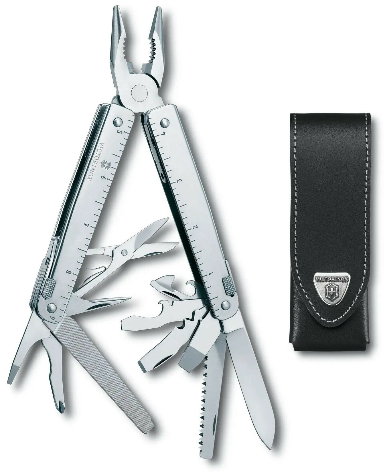 Мультитул Victorinox SwissTool X (3.0327.L) 115мм 28функций серебристый карт.коробка - фото №19