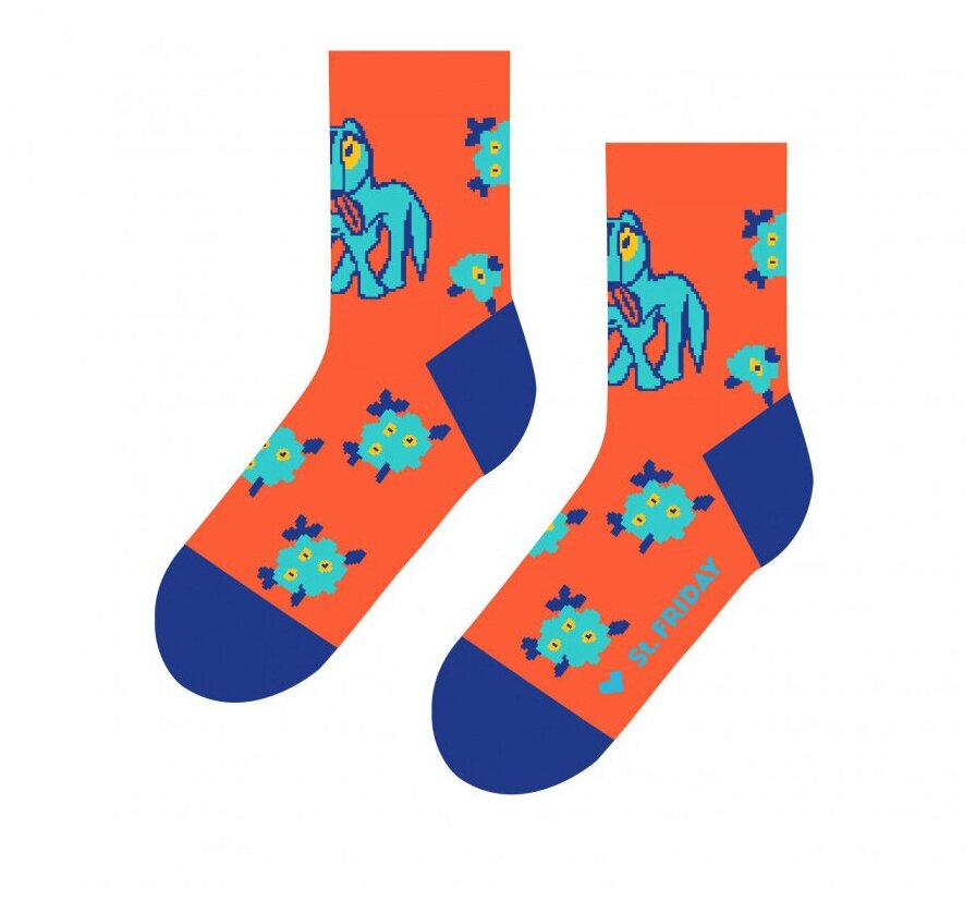 Носок с рисунком