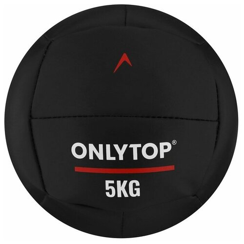 Медицинбол ONLYTOP, 5 кг, d=24 см