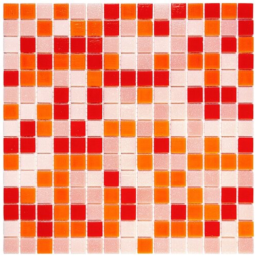 Мозаика смешанного цвета чип 20 стекло Alma CES/187(m) квадрат