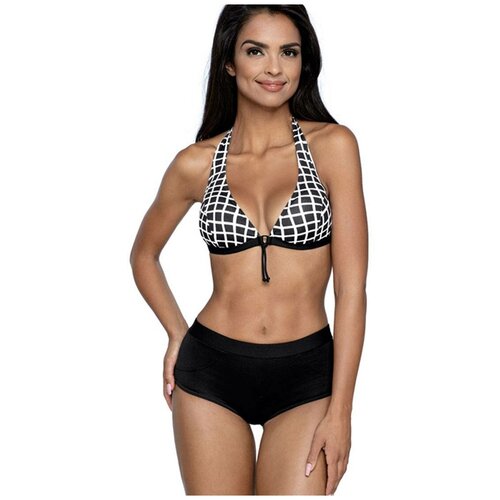 Раздельный купальник Lorin, мягкая чашка, черный, 70C, (российский размер плавок 42)