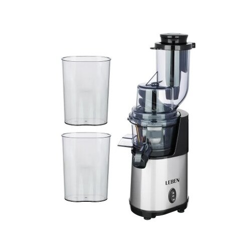 Соковыжималка шнековая LEBEN 200 Вт реверс низкая шумность 410000₽