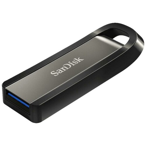 флешка sandisk extreme go usb 3 1 128 гб 1 шт черный серый Флешка 64Gb SanDisk Extreme Go USB 3.2 серый