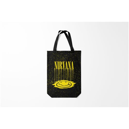 фото Сумка-шоппер / 31х42 см / рок / nirvana burnettie