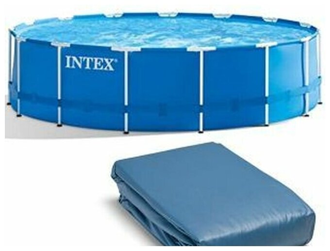 Чаша для каркасного бассейна Intex Metal Frame 457x122см 10098