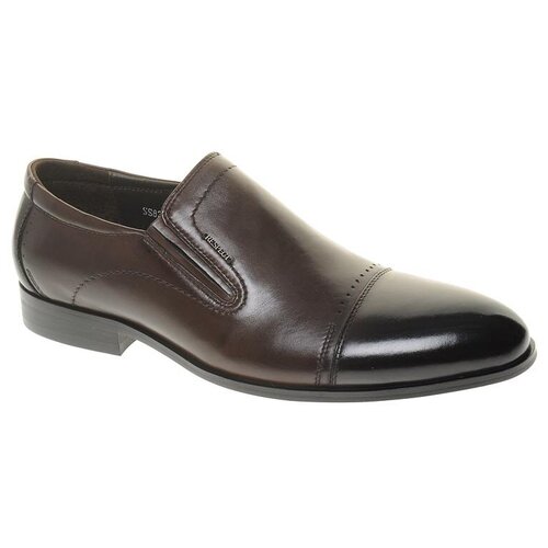 Туфли Respect мужские демисезонные, размер 45, цвет коричневый, артикул SS83-100878