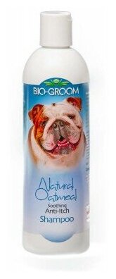 Bio-Groom Natural Oatmeal успокаивающий шампунь против зуда и раздражений 355 мл - фотография № 2