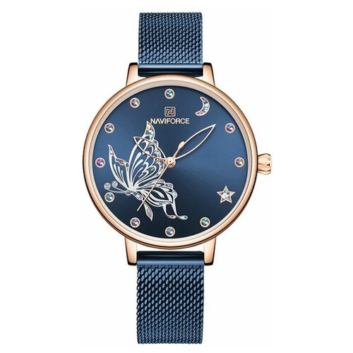 фото Часы женские naviforce nf5011 (rg/be)