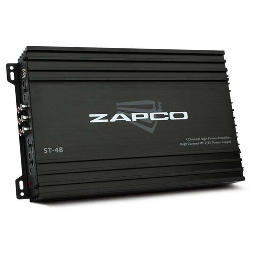 ZAPCO ST-4B- автомобильный усилитель 4 канальный