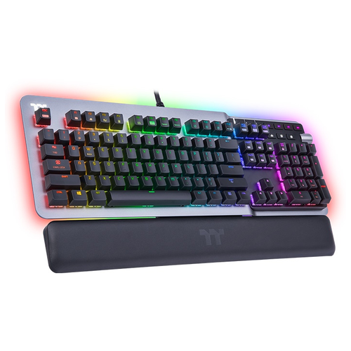 Клавиатура Thermaltake ARGENT K5 RGB Gaming Keyboard Cherry Blue, Silver