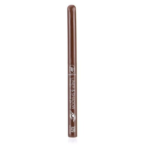 TF Cosmetics Карандаш для глаз Liner & Shadow, 2 шт, оттенок 109 dark brown