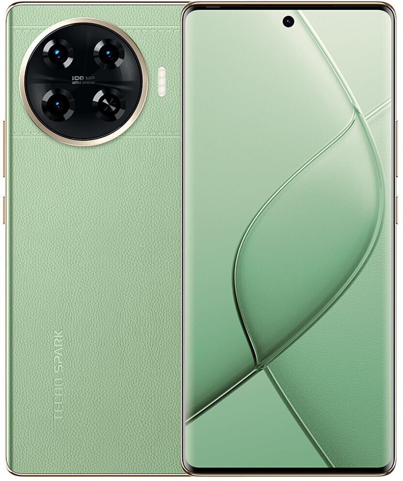 Сотовый телефон Tecno Spark 20 Pro Plus 8/256Gb KJ7 Magic Skin Green