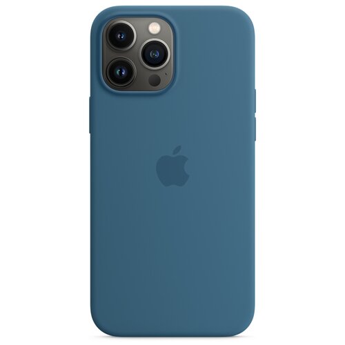 фото Чехол-накладка apple magsafe силиконовый для iphone 13 pro max полярная лазурь