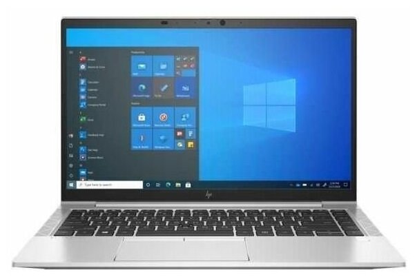 Ноутбук HP EliteBook 845 G8 Ryzen 5 Pro 5650U 8Gb SSD256Gb AMD Radeon 14 IPS UWVA FHD 1920x1080 Windows 10 Professional 64 silver WiFi BT Cam