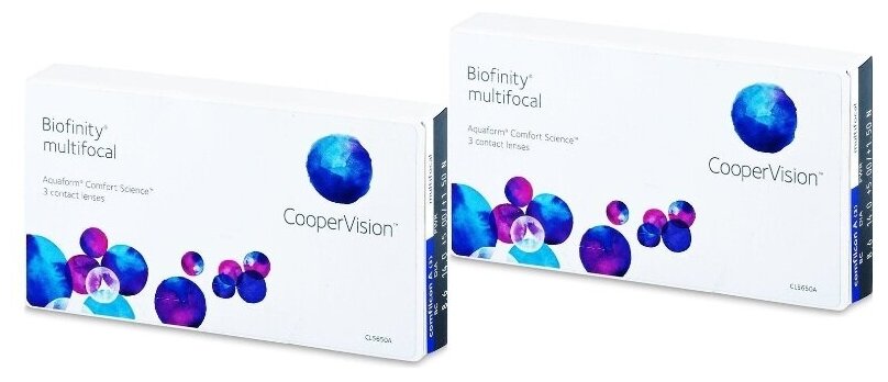 CooperVision контактные линзы Biofinity multifocal -6.50 , ADD +2.0D