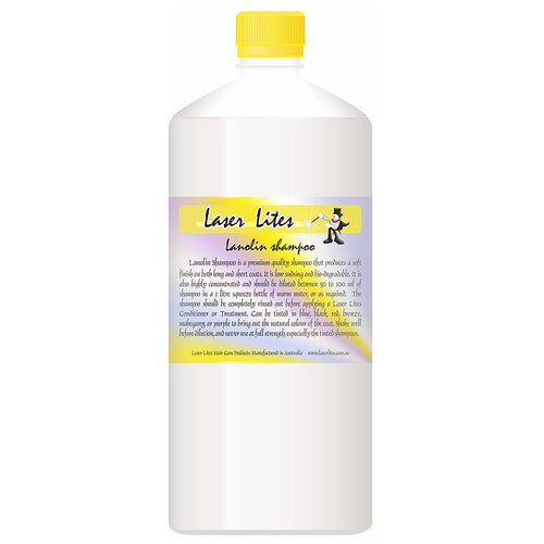 Laser Lites Шампунь ланолиновый (концентрат 1:20) Laser Lites Lanolin, 1л