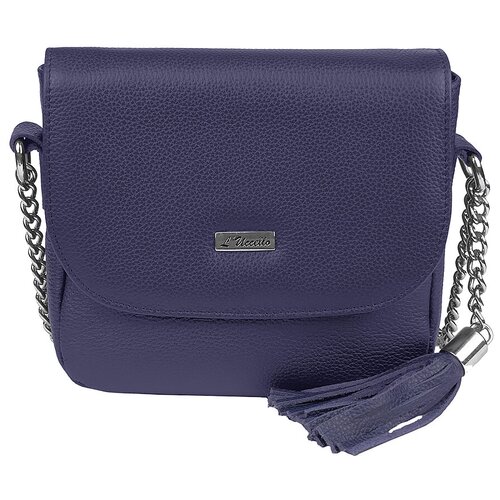 фото Сумка кросс-боди l'uccello из натуральной кожи