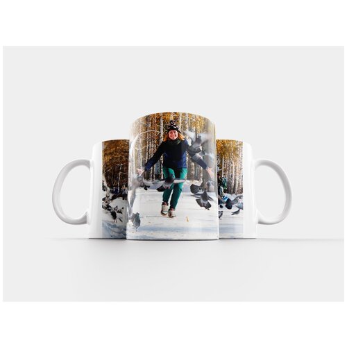 фото Кружка "зима, снег, забава" 320 мл lotsprints