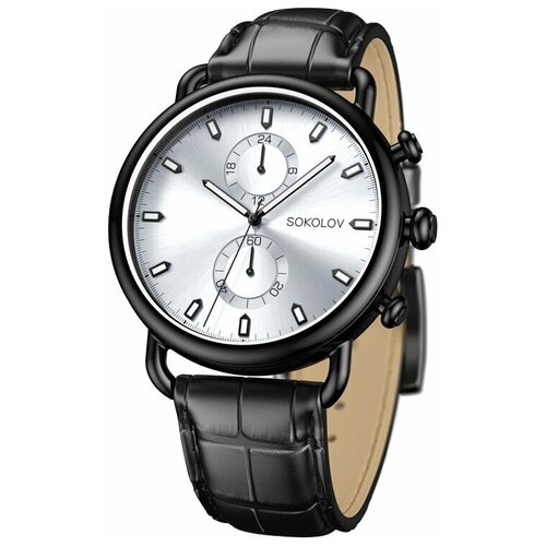 фото Мужские стальные часы sokolov 620.72.00.000.02.01.3