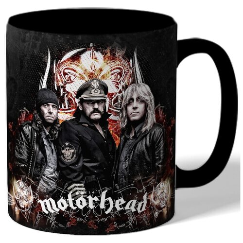 фото Кружка цветная с рисунком motorhead drabs