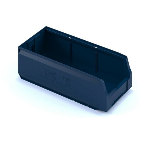 фото Ящик пластиковый iplast для хранения, 50 х 22,5 х 15 см, 4 шт, синий элластик-пласт