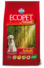 Сухой корм для собак средних пород Farmina Ecopet Natural Adult Medium 12 кг