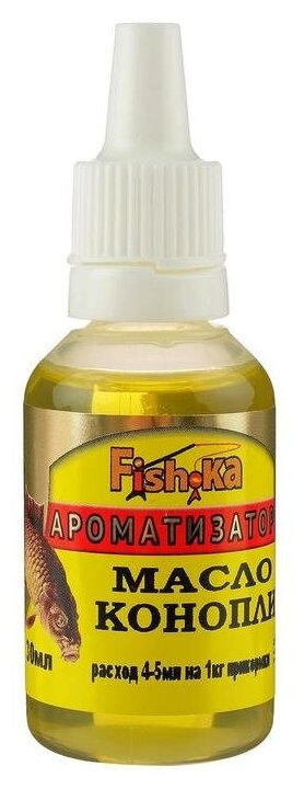 Fishka Ароматизатор, вкус масло конопли, 30 мл