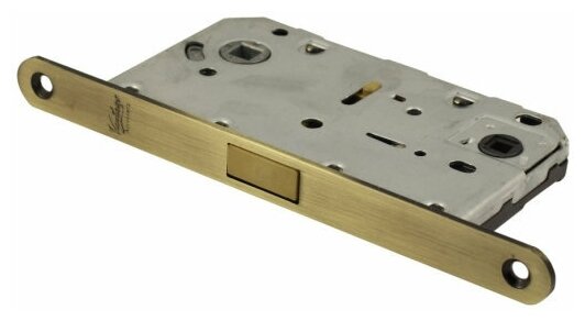 Замок межкомнатный магнитная защелка Vantage MC 96 WC бронза