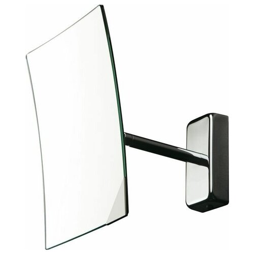 фото Настенное прямоугольное косметическое зеркало stilhaus с 2-х кратным увеличением, хром