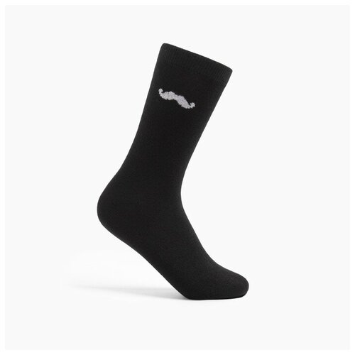 Носки Tekko, размер 43/44, черный мужские носки 1 пара классические на 23 февраля размер 29 43 44 черный