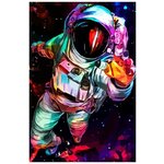 Картина по номерам на холсте космос космосический привет - 6830 В 60x40 - изображение
