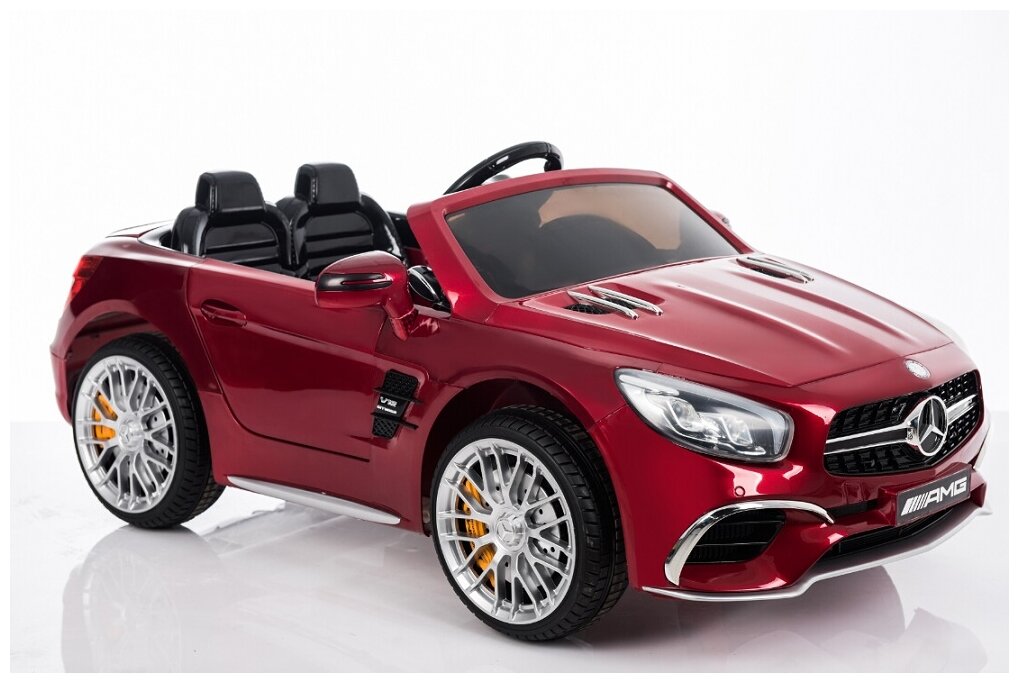 Электромобиль Barty Mercedes-Benz SL65 вишневый глянец