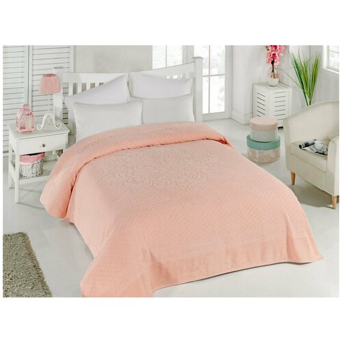 Two Dolphins Покрывало-простыня Dani Цвет: Пудра (200х220 см)