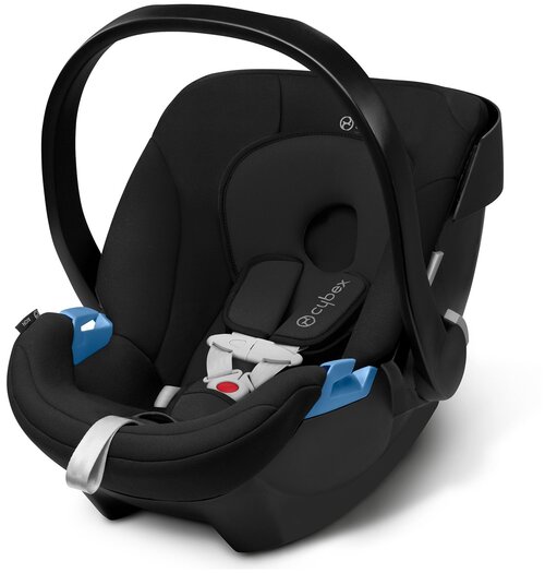 Автолюлька группа 0+ (до 13 кг) Cybex Aton Basic, Pure black