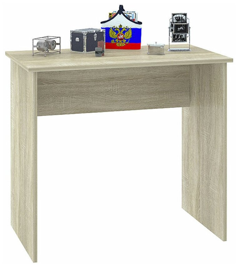 Письменный стол Первый Мебельный Крокер Дуб Сонома - фотография № 1