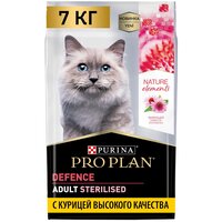 Сухой корм Pro Plan Nature Elements для взрослых стерилизованных кошек, с высоким содержанием курицы, 7 кг