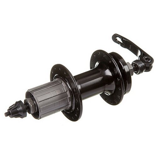 фото Втулка велосипедная, задняя, под кассету,36h, под дисковый тормоз, 8/9 скоростей, чёрная, 00-180256 no name