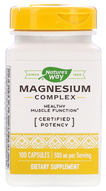 Nature's Way Magnesium Complex (Магниевый комплекс) 100 капсул