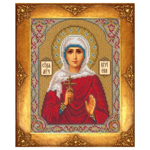 фото Набор для вышивания русская искусница 388 би святая кириена