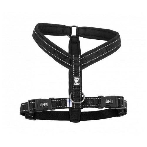 933156 Шлейка Hurtta Casual Y-Harness 90см Чёрный