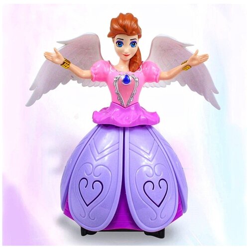 Кукла Angel Girl принцесса Анна Холодное сердце, музыкальная светящаяся