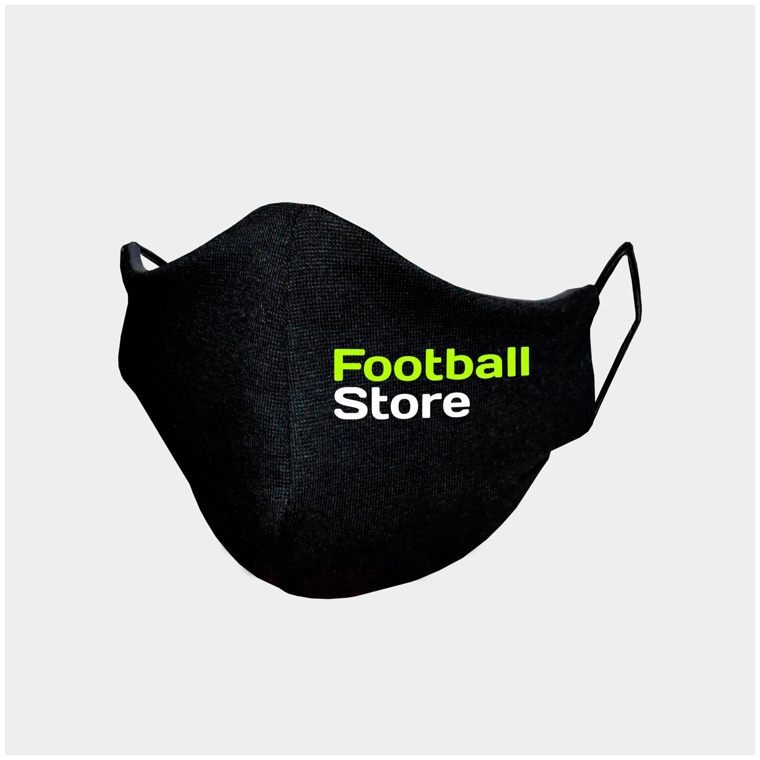 Маска защитная FootballStore , размер MISC, Черный