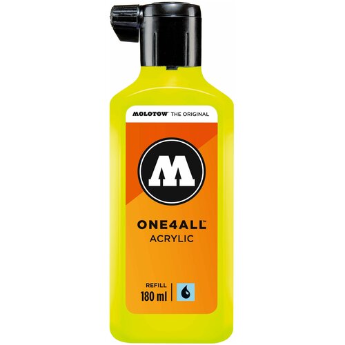 Molotow Заправка акриловая One4All, 180мл, Poison Green