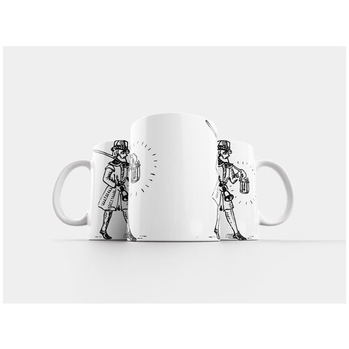 фото Кружка "человек, напольная лампа, свет" 320 мл lotsprints