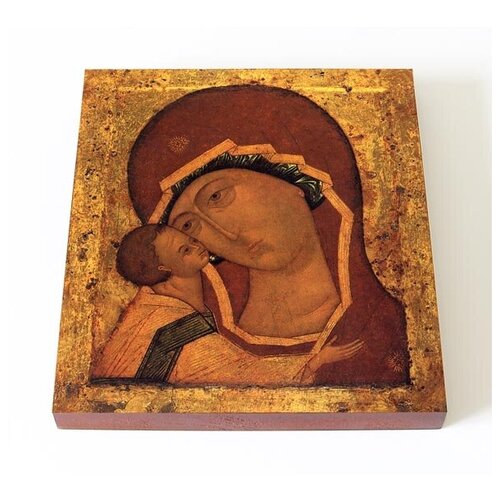 Игоревская икона Божией Матери, печать на доске 14,5*16,5 см
