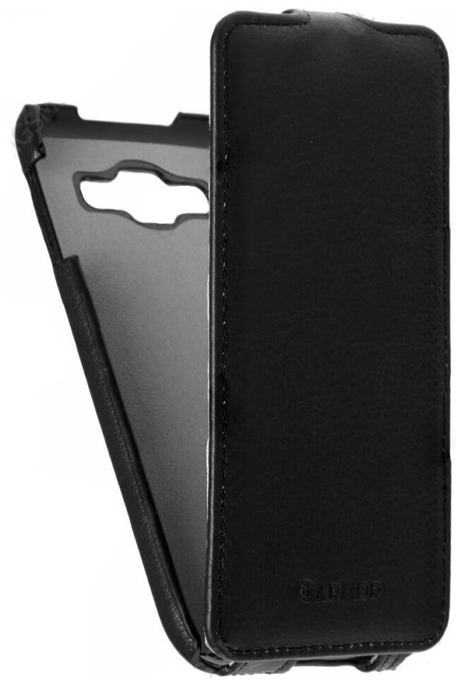 Кожаный чехол для Samsung Galaxy E5 SM-E500F/DS Armor Case "Full" (Черный)