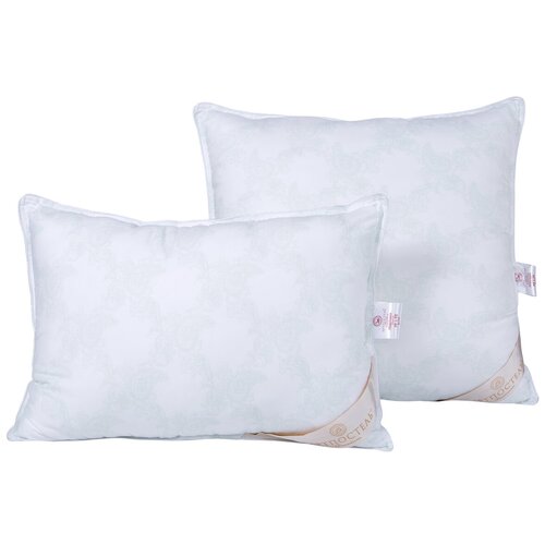 1111 Подушка 68х68 с кантом, велюр/лебяжий пух артпостель, 68*68,