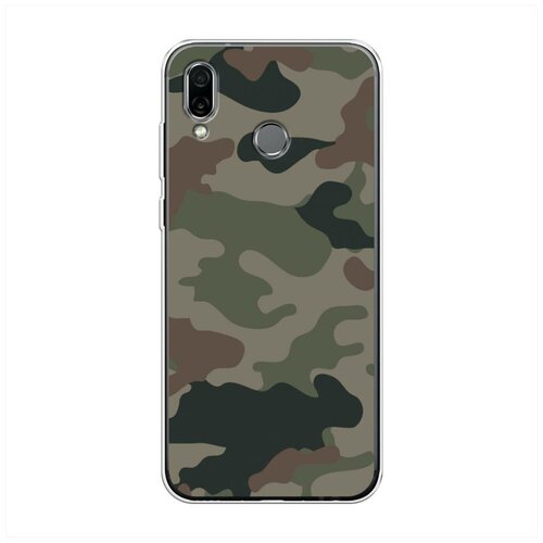 фото Силиконовый чехол "камуфляж 1" на huawei honor play / хуавей хонор плэй case place