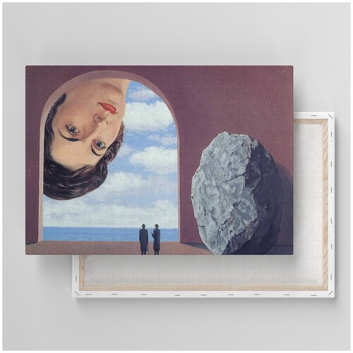 Картина на холсте с подрамником / Magritte Rene / Магритт Рене - Портрет Стефи Лангю
