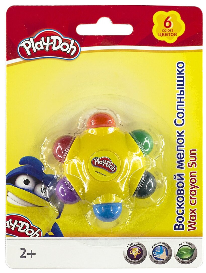 PDEB-US1-CRO-BL1 Восковые мелки. Play Doh